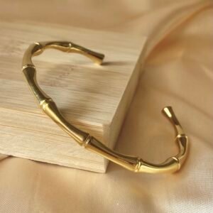 Bamboo Cuff Bangle